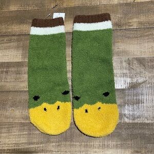 Human Made Made by Nigo designer Duck themed foot warmer socks